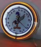 Road Runner Neon Clock