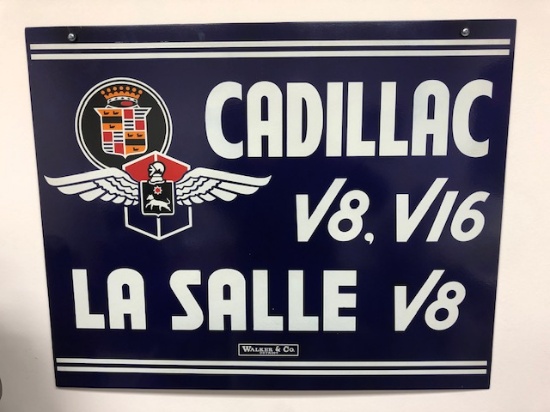 DSP Cadillac Lasalle sign