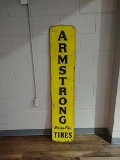 SST Armstrong embossed sign