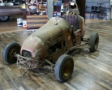 3/4 Wood Track Midget Race Car