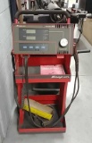 Snap-on battery tester/ charger