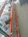 24ft Werner fiberglass extension ladder
