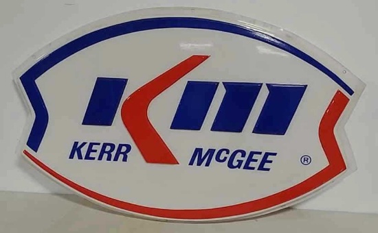 SS Kerr McGee poly sign