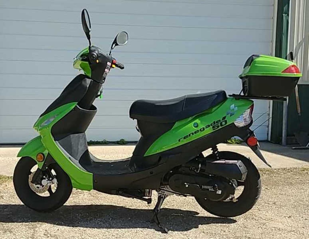 2015 Bashan 50CC Renegade Moped | Cars & Vehicles Recreational Vehicles  Scooters & Mopeds | Online Auctions | Proxibid
