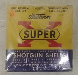 Western, super-x 6 shot, full box, 16ga shells