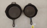 2 Griswold Cast Iron Pans