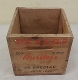 Peters, .38 special, ammunition crate