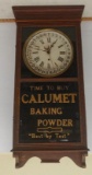 Calumet Baking Powder calendar clock