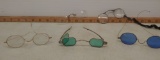 Antique glasses,5 pairs