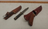 3 collectable belt knives