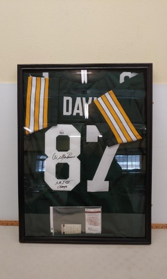 GBPacker's Willy Davis autographed jersey