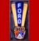 FORD JUBILEE CREST NEON SIGN IN SHAPED STEEL CAN