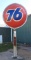 Full size 76  Bubble sign on stand