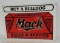 SSP. Mack sales enamel sign