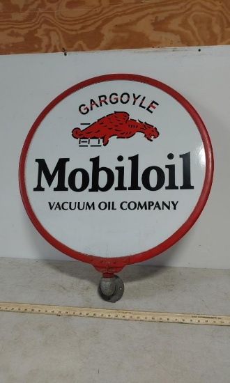 DSP Gargoyle Mobiloil Vacuum Oil Co sign