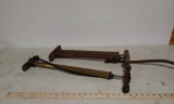 2 Brass Tire pumps Ford +