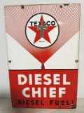SSP 4 color TEXACO Diesl Chief sign
