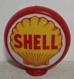 SHELL gas pump globe