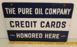 DSP The Pure Oil Company  sign