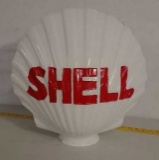 Shell glass globe