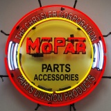 AUTO – XTRA – MOPAR NEON SIGN WITH BACKING
