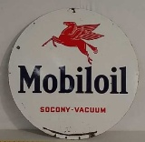 DSP,Mobiloil Pegasus round sign