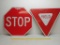 Reflective SSA street signs,Stop&Yield