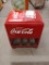 Coca Cola cooler on castors