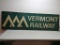 SSA.large Vermont Railway ad sign