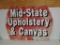 SST.large Mid-State upholstery ad sign