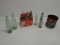 Assorted collectable soda bottles,more