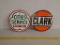 SSP.Cities Service and Clark pump badges