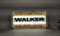 Mold injected Walker Muffler florescent ad sign