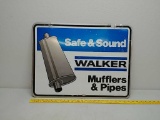 DST.Walker mufflers and pipes ad sign