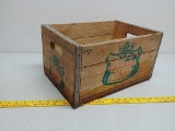 Canada Dry wood soda crate