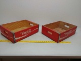 2.Coca Cola wood soda crates