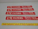 SST.NOS,L&M filters,superior...door signs