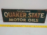 SST.Quaker State oils ad sign