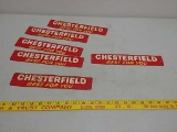 SST,NOS.Chesterfield best for you,door signs