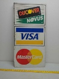 DSAlum.Credit card ad sign
