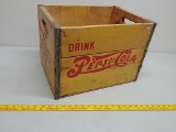 Pepsi Cola wood soda crate