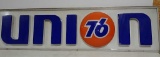 Union76 plastic ad sign