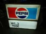Pepsi SS mold injected ad sign