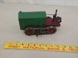 Structo wind-up tin tractor
