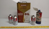 Oil/anti-freeze cans