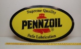 Pennzoil sign mold injected