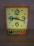MT.Dew light up clock