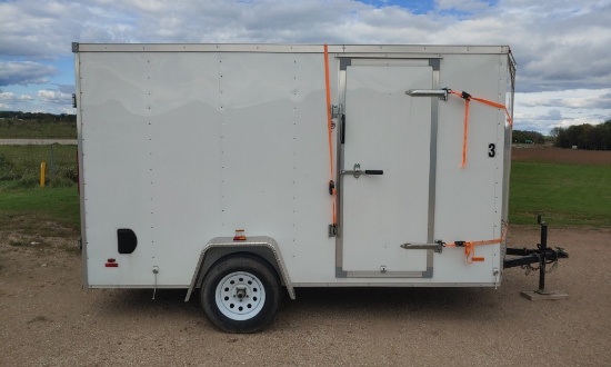 2018 MTI enclosed trailer 6x12' 2" ball