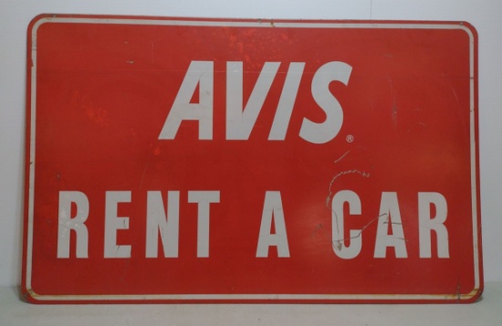 DST Avis Rent a Car Sign