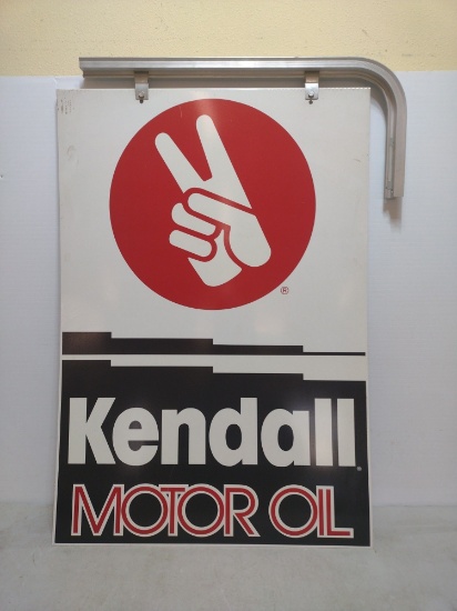 DST Kendall Motor Oil Sign on Hanger